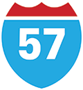 57 Direct Shower Door Logo